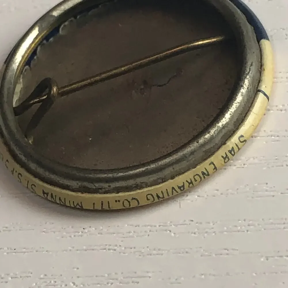Vintage Laborers 270 AFL August 1947 San Jose California Historic Pin